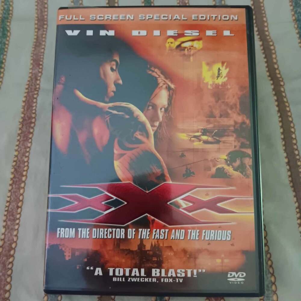 XXX - Vin Diesel - 2002 DVD - Rated PG-13